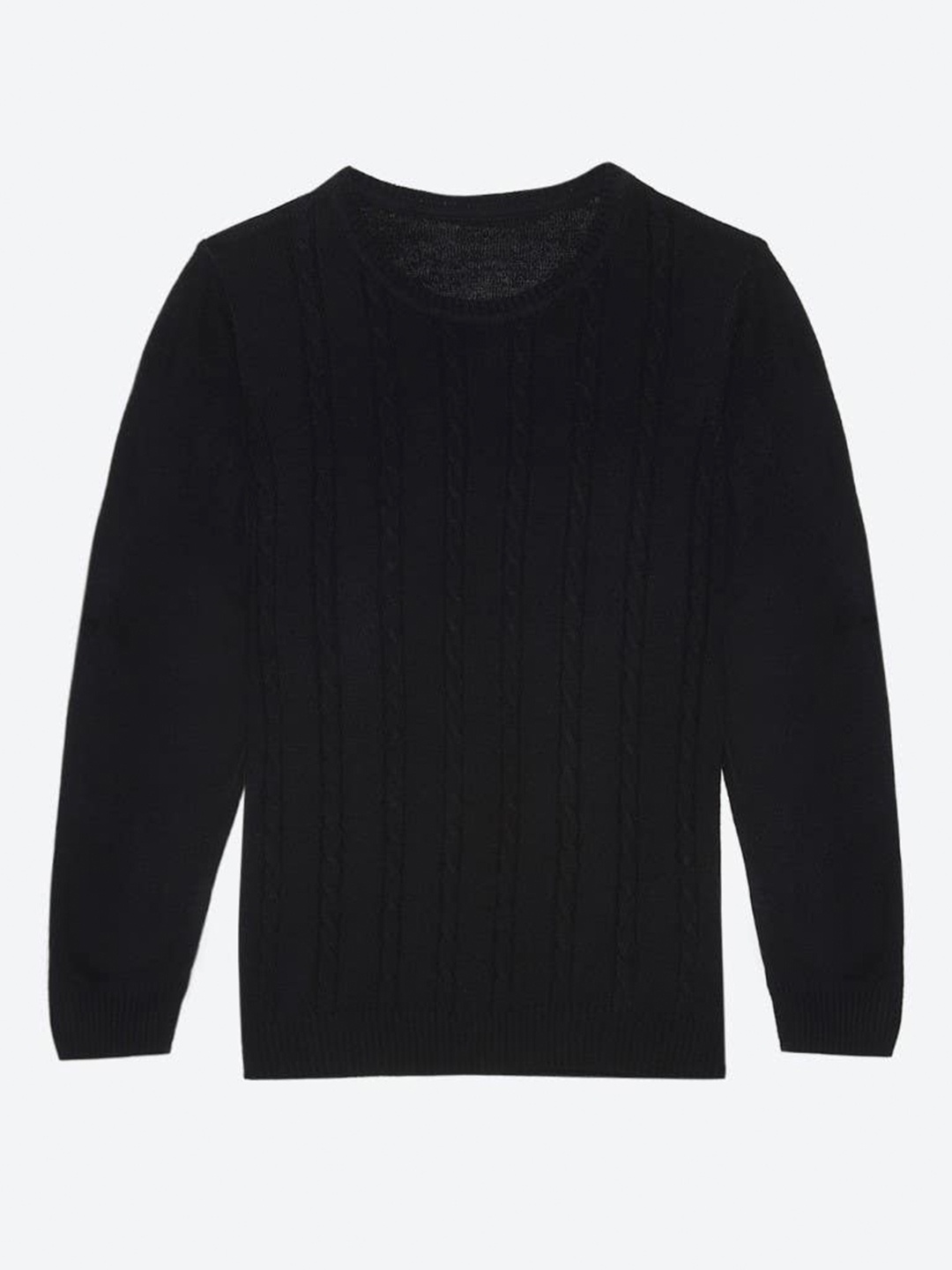 

2Bme Boys Cable Knit Acrylic Sweater, Navy blue