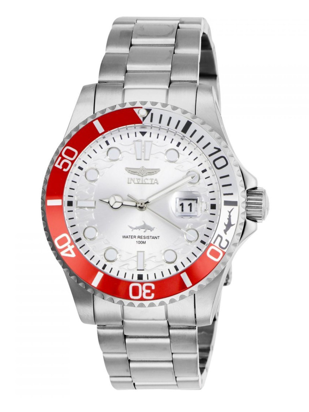 

Invicta Men Pro Diver Quartz Silver Dial Analog Watch 44712