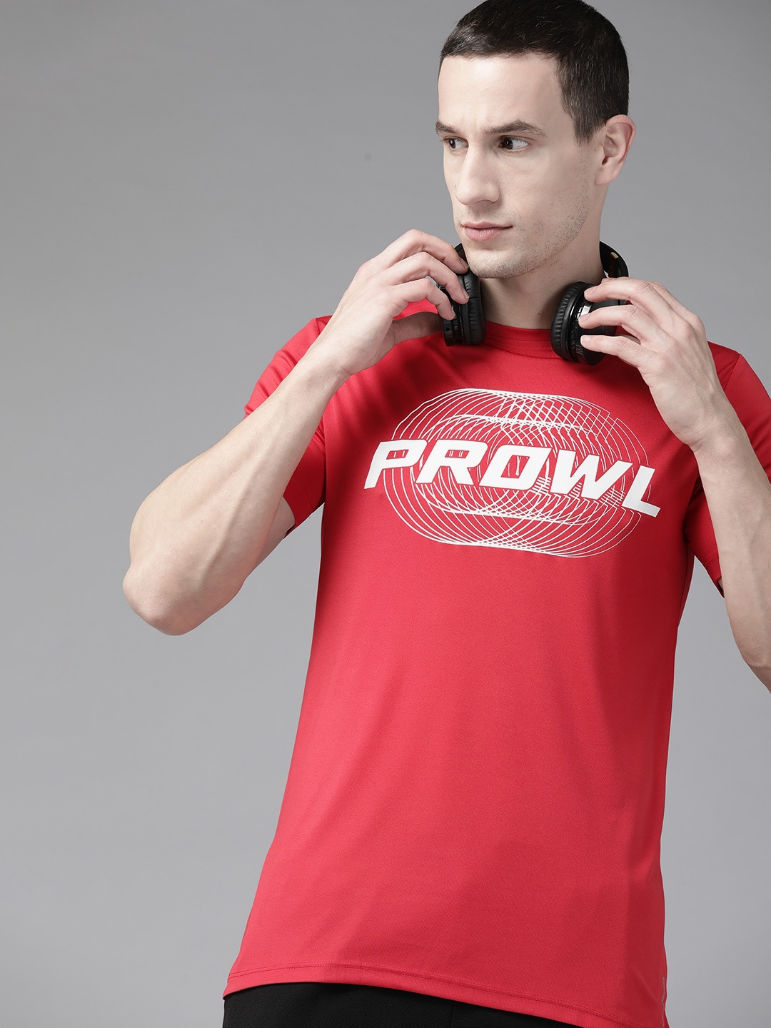 

PROWL by Tiger Shroff Men Typography Printed T-shirt, Red