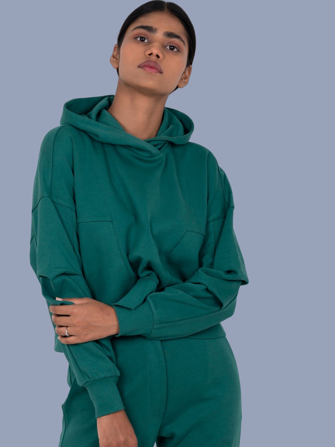 

Muvazo Hooded Sweatshirt & Joggers, Green