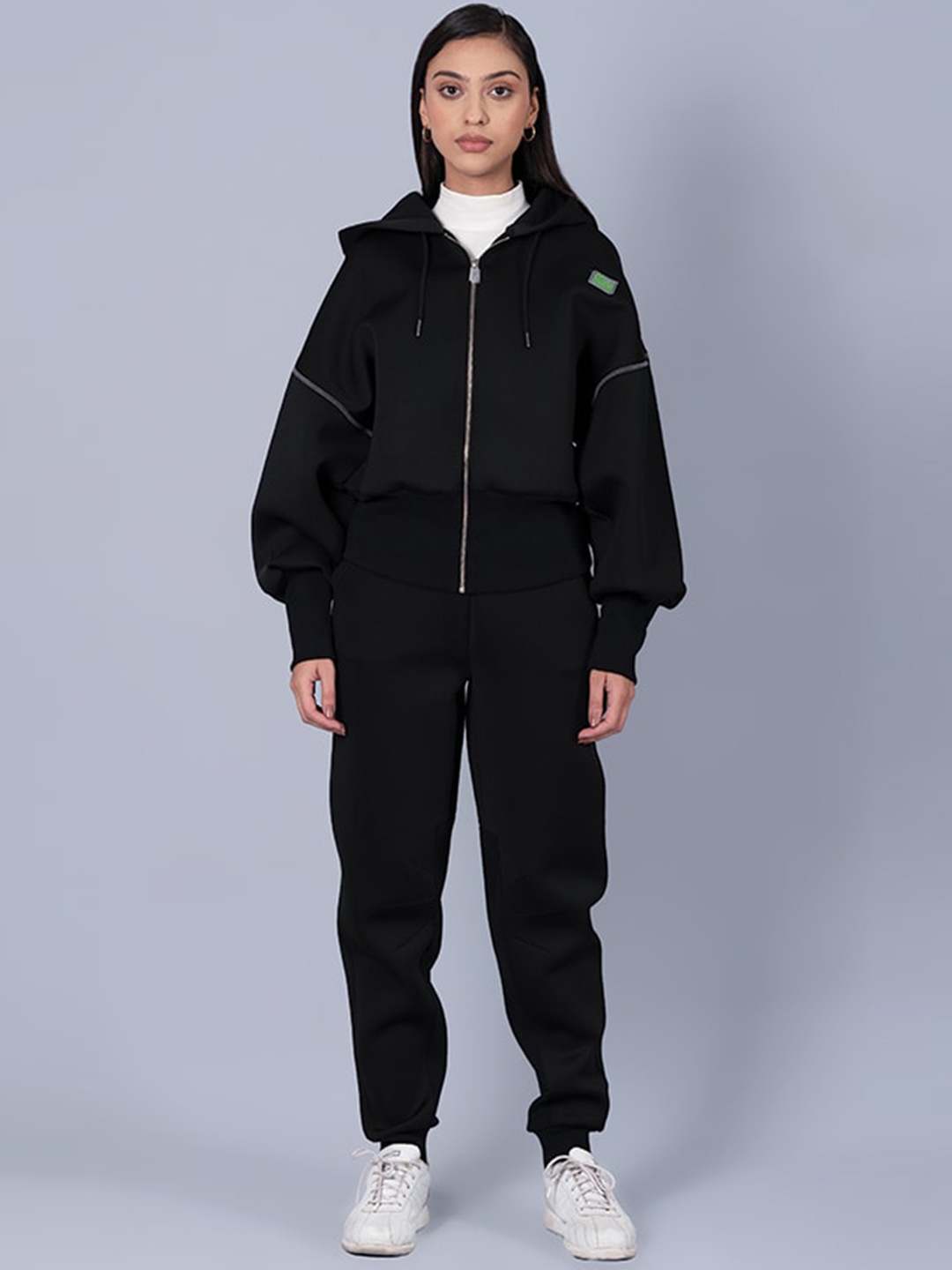 

Muvazo Hoodie With Joggers Co-Ords, Black