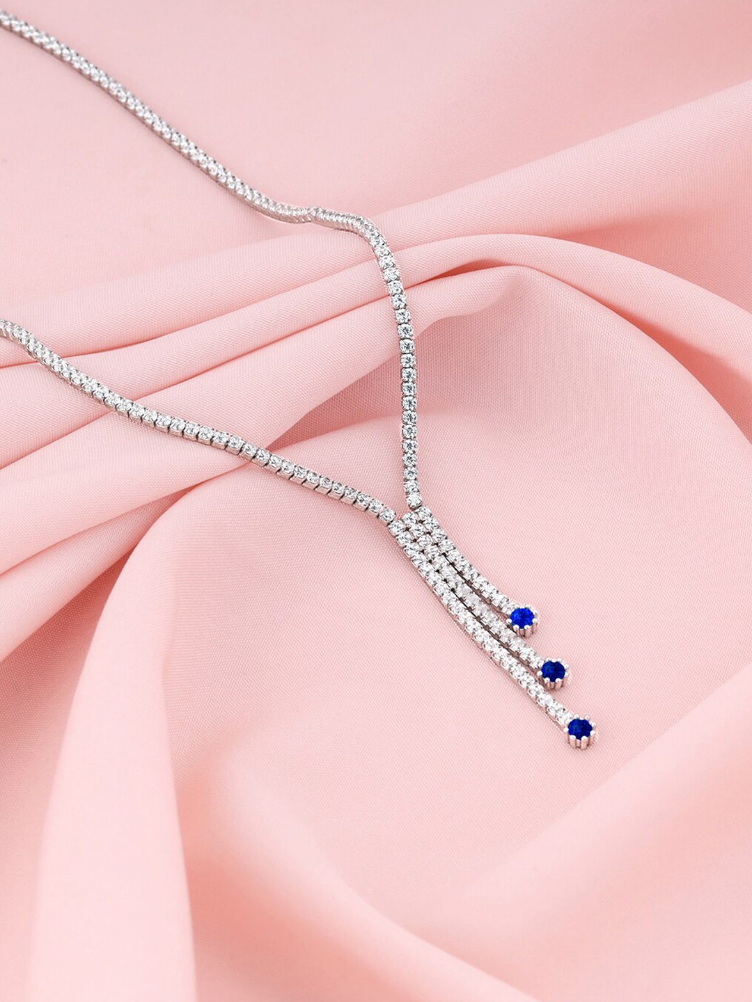 

GIVA 925 Sterling Silver Rhodium-Plated Necklace