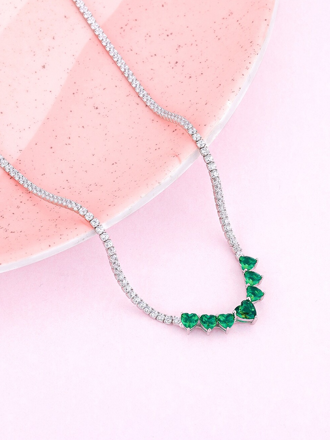 

GIVA 925 Sterling Silver Rhodium-Plated Necklace