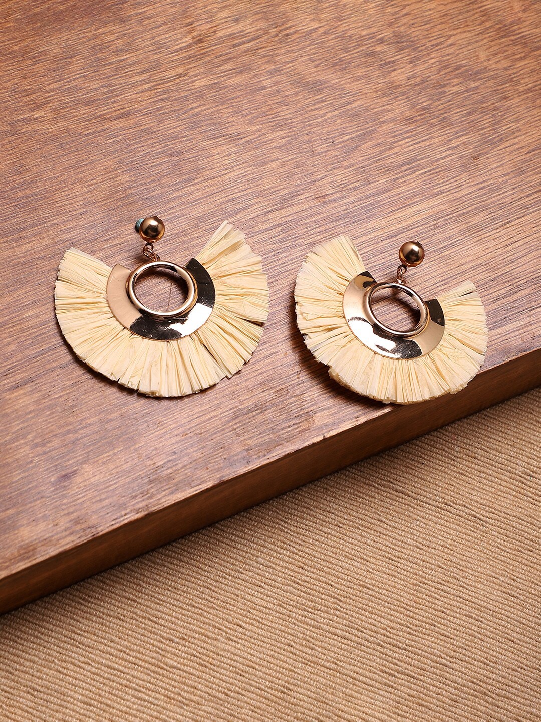 

Sangria Gold Plated Drop Earrings