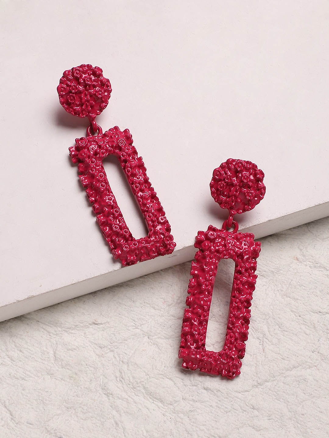

Sangria Gold Plated Drop Earrings