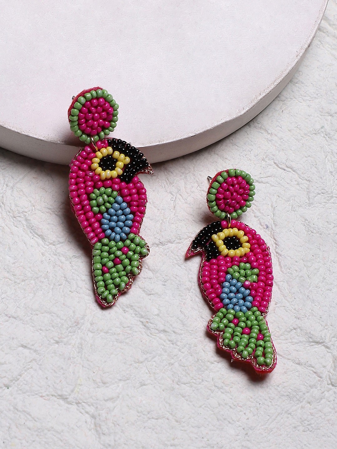 

Sangria Gold Plated Drop Earrings