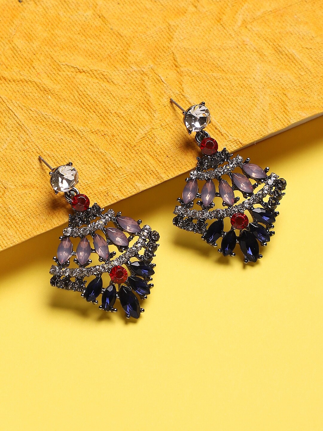 

Sangria Silver Plated Drop Earrings