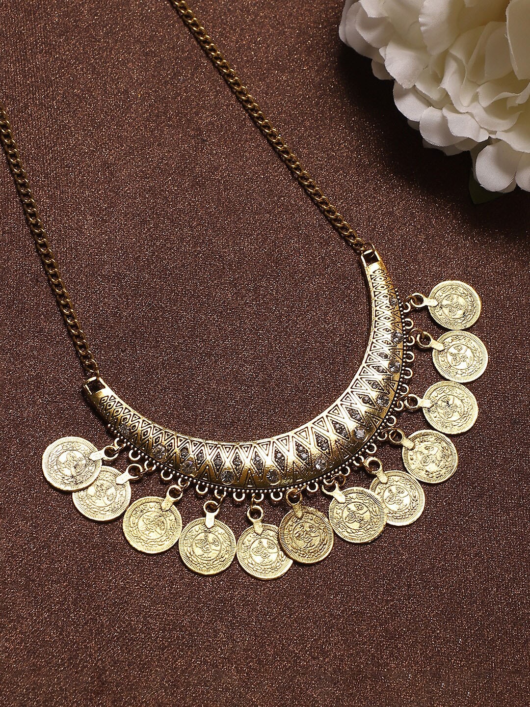

Sangria Gold-Plated Jewellery Set