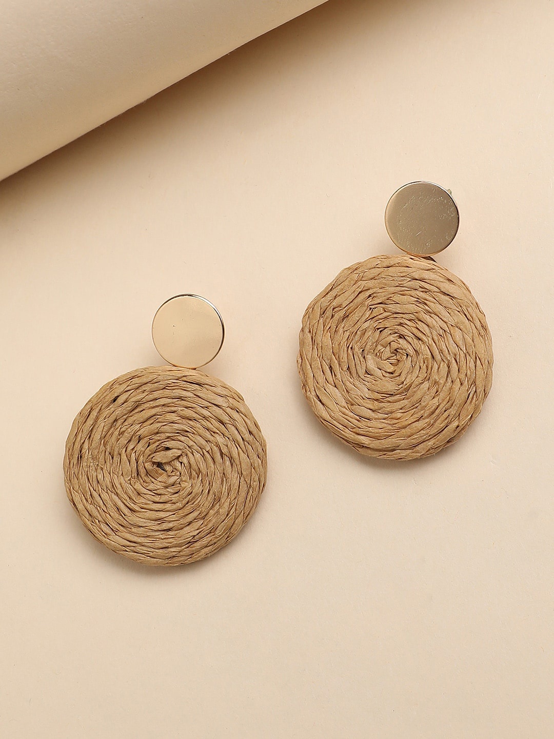 

Sangria Gold Plated Drop Earrings