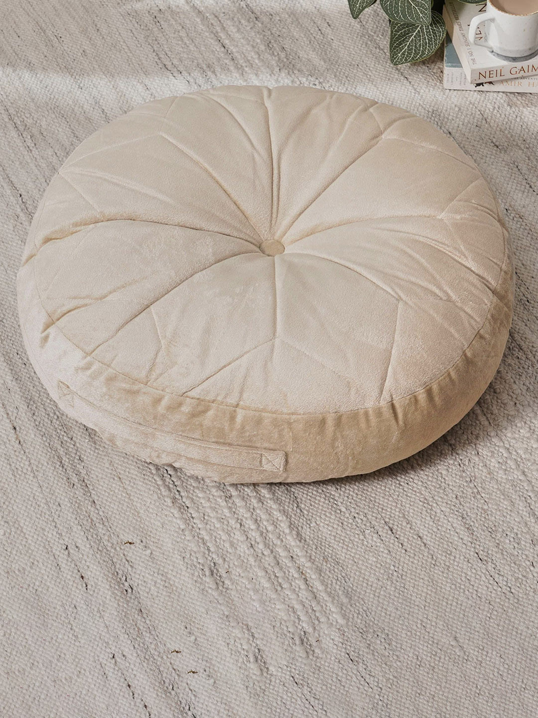 

Home Centre Corsica Kinsley Beige Floor Cushion