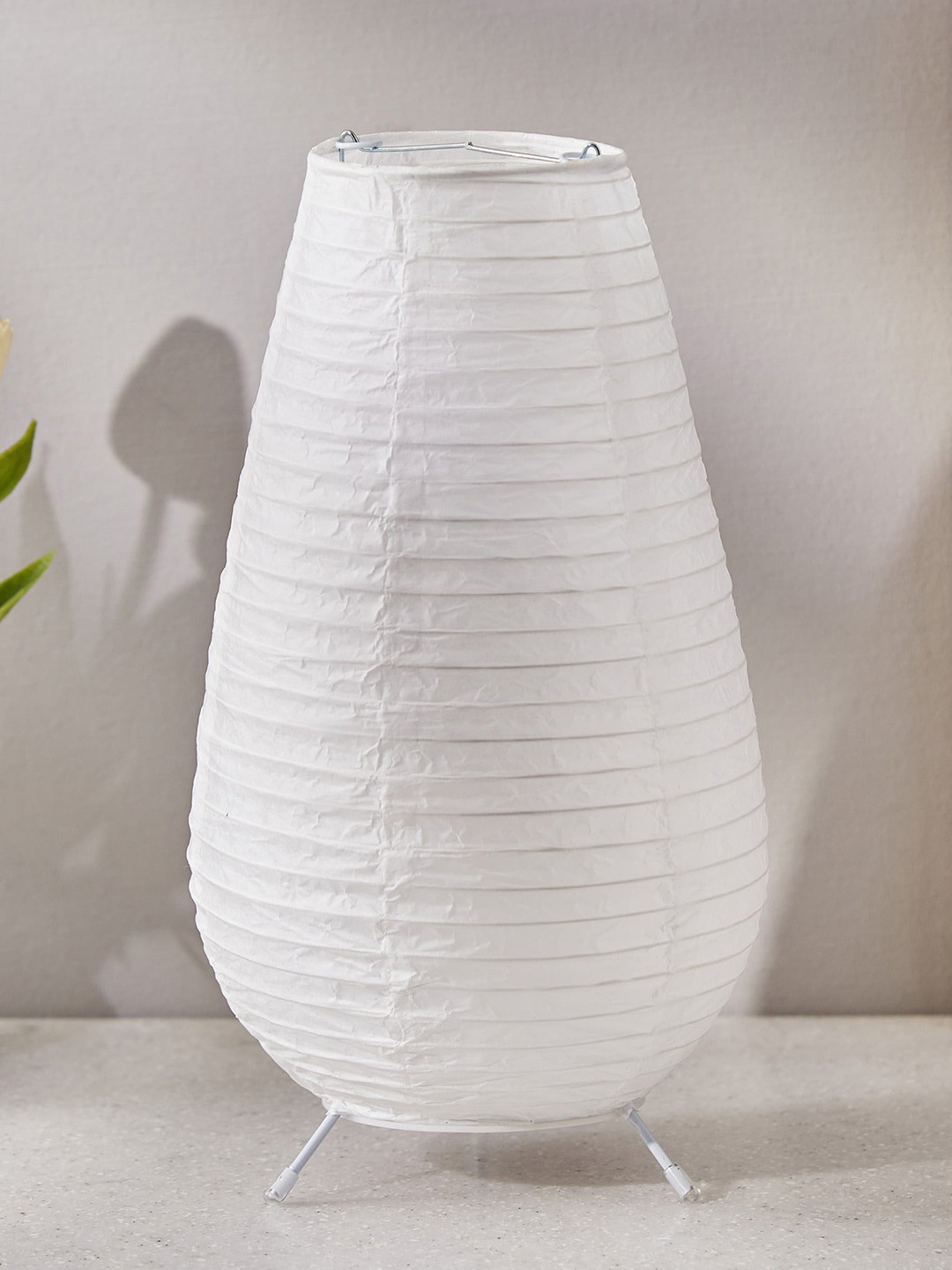 

Home Centre Corsica White Cylinder Table Lamp Lamp with Stand