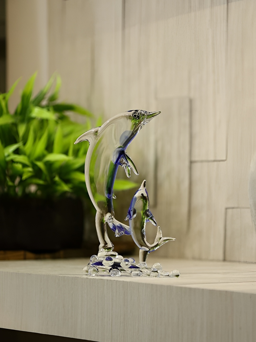 

Afast Transparent This Crystal Glass Figurine Showpiece