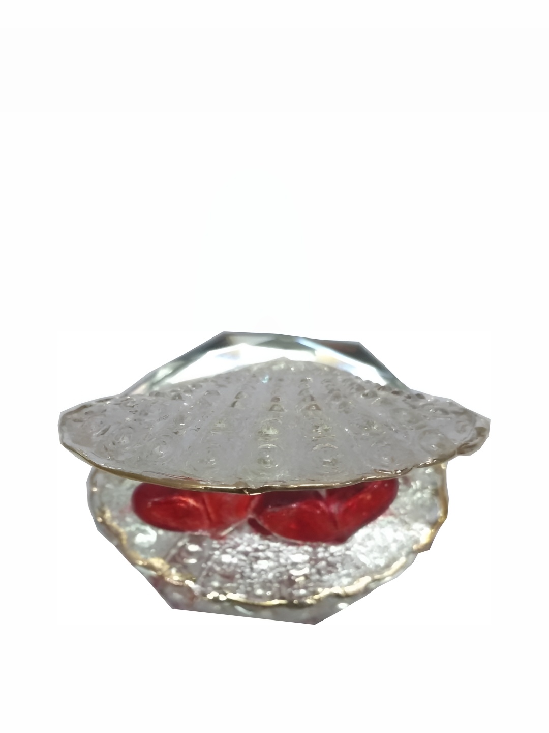 

Afast Red Crystal Glass Showpiece