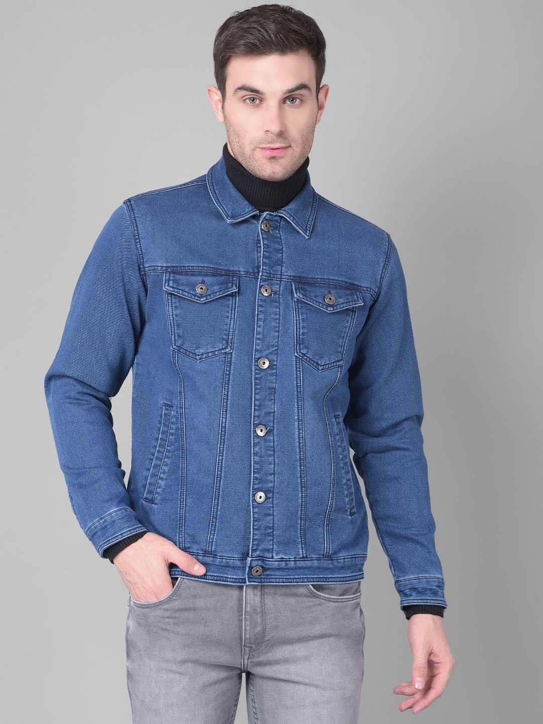

Canary London Washed Denim Jacket, Blue