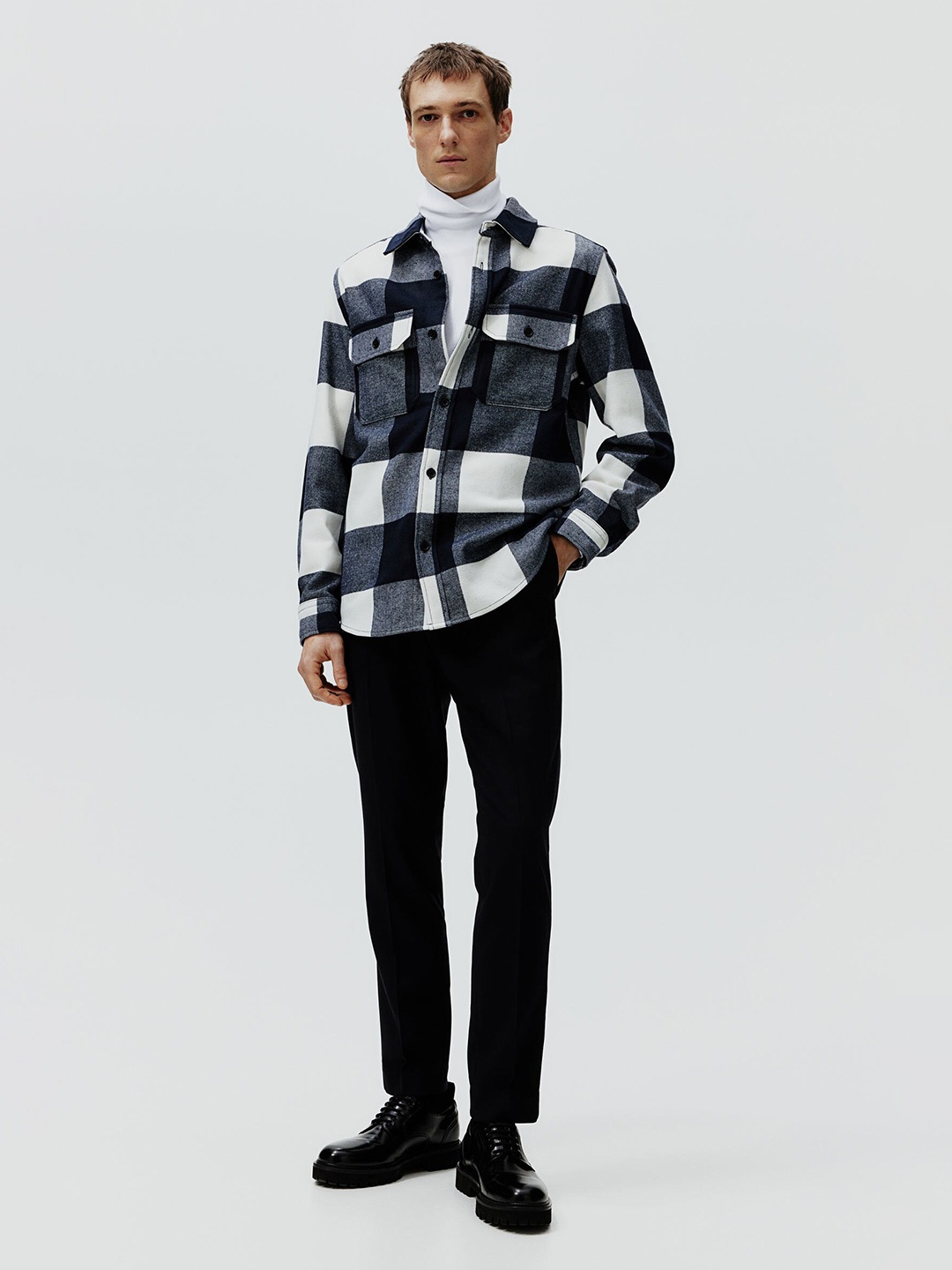 

H&M Overshirt, Black