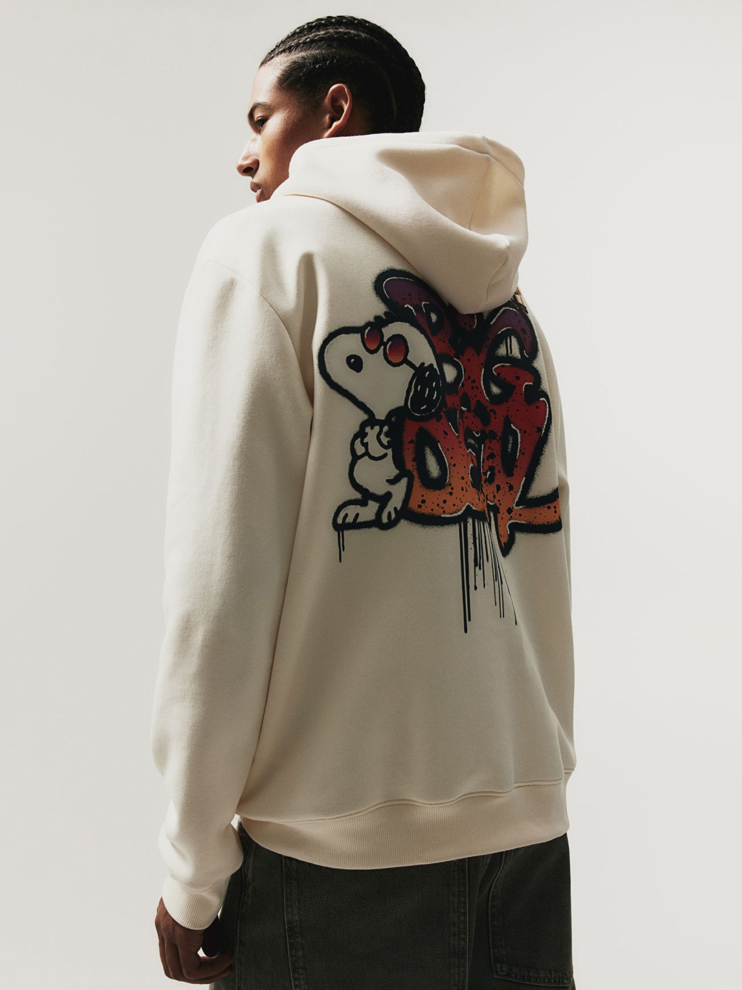 

H&M Regular Fit Hoodie, White