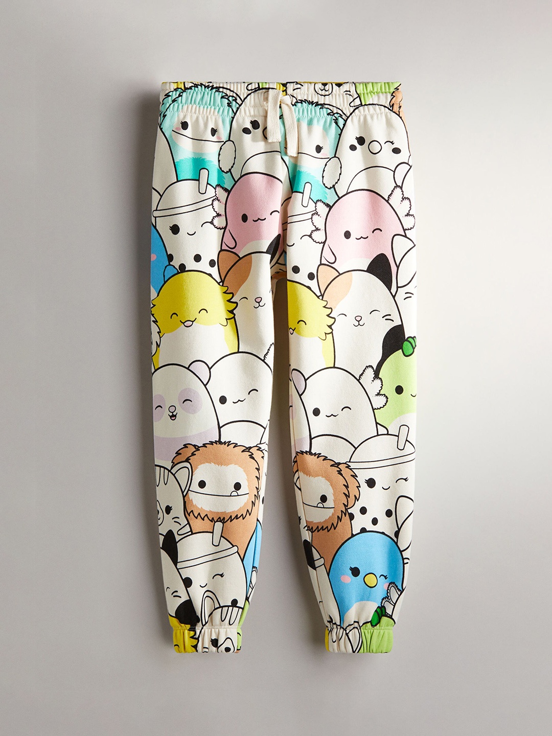 

H&M Boys Patterned Joggers, White