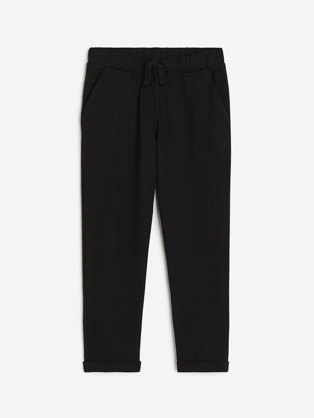 

H&M Boys Cotton Jersey Joggers, Black