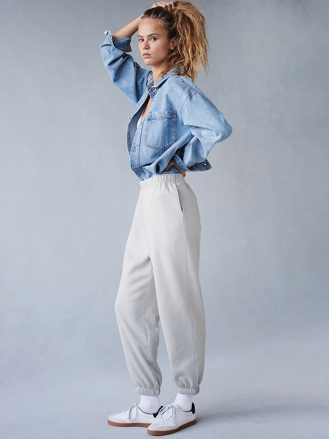 

H&M Women Joggers, Grey