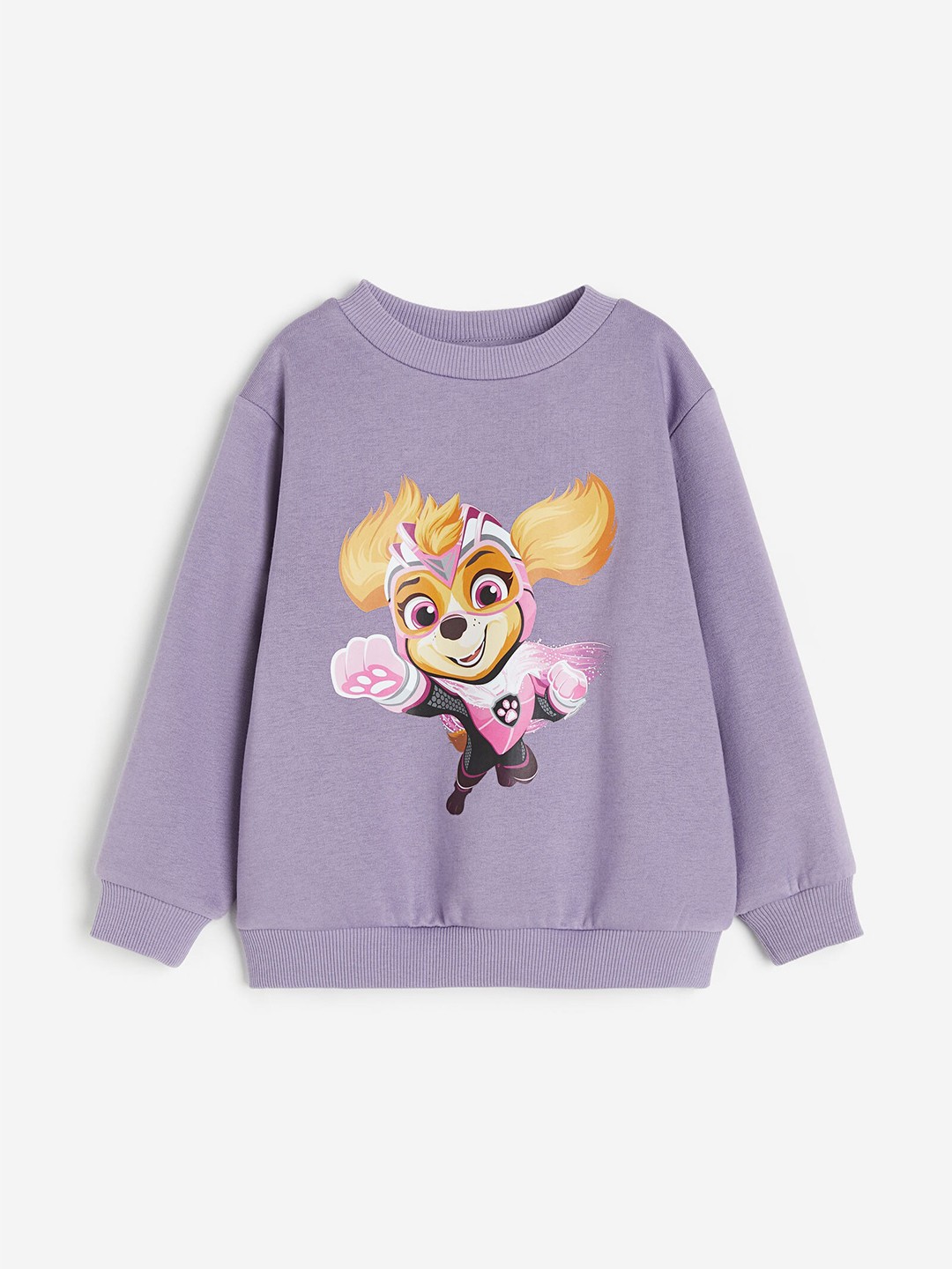 

H&M Girls Printed Sweatshirt, Purple