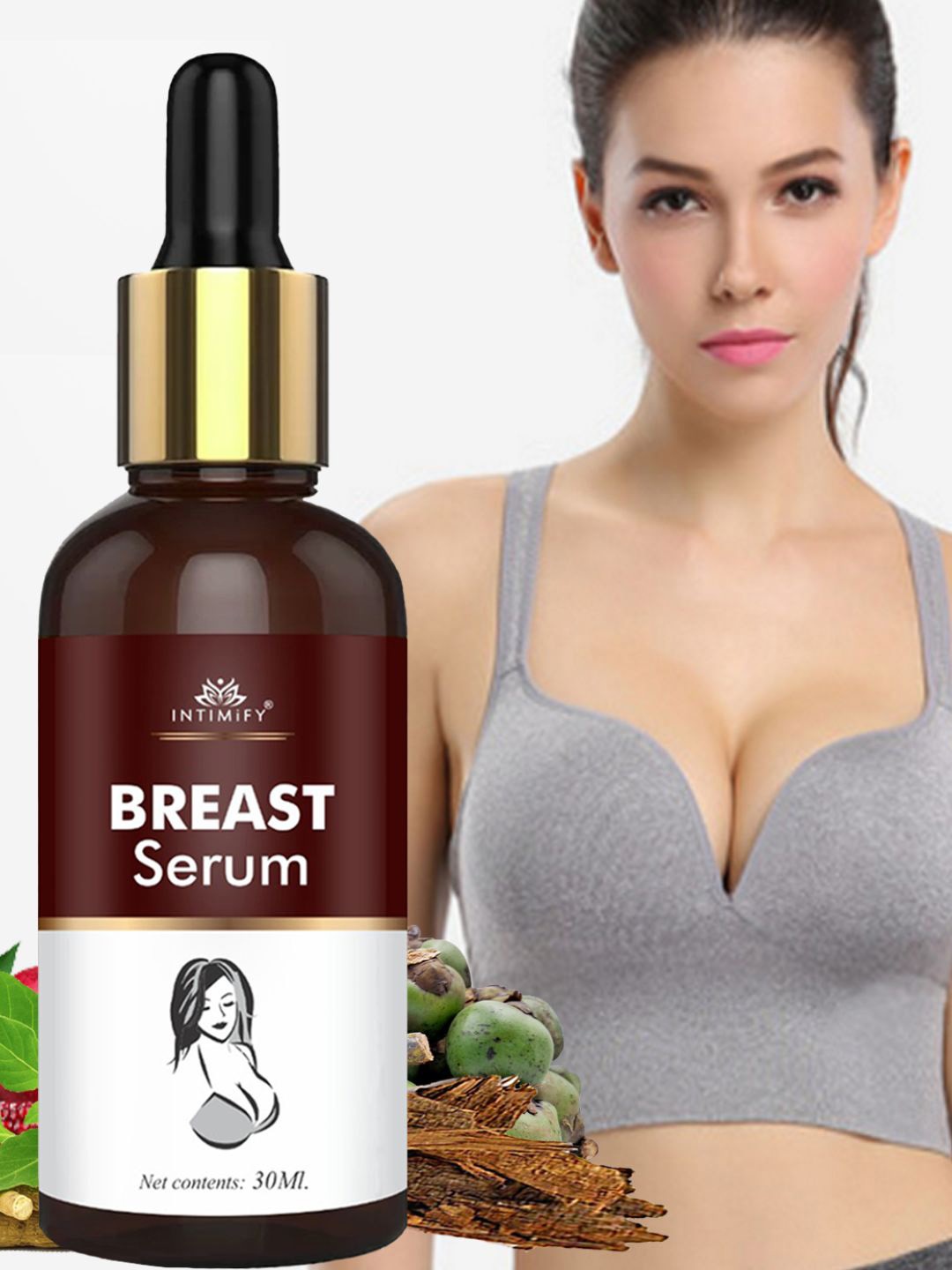 

INTIMIFY Breast Serum With Ashwagandha 30 ML, Transparent