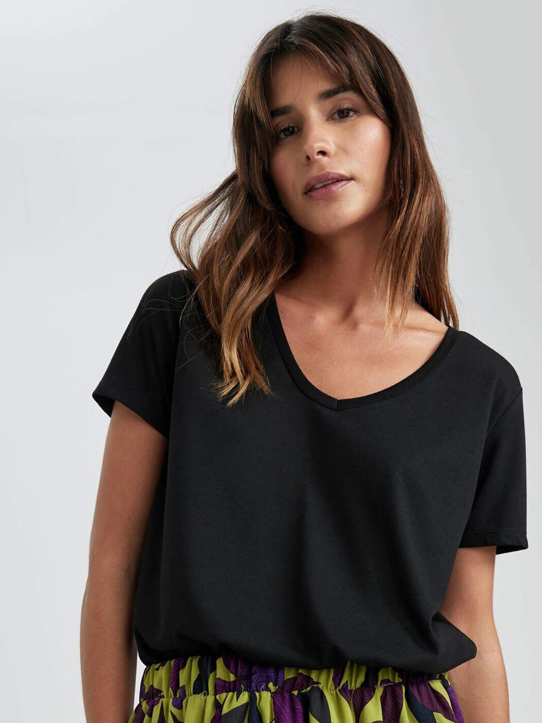 

COLOR CAPITAL Multicoloured Extended Sleeves Top, Multi