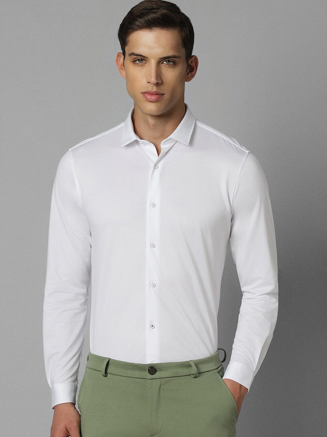 

Louis Philippe Sport Slim Fit Casual Shirt, White