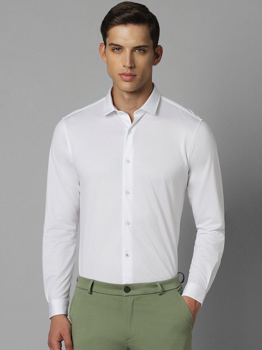 

Louis Philippe Sport Slim Fit Casual Shirt, White