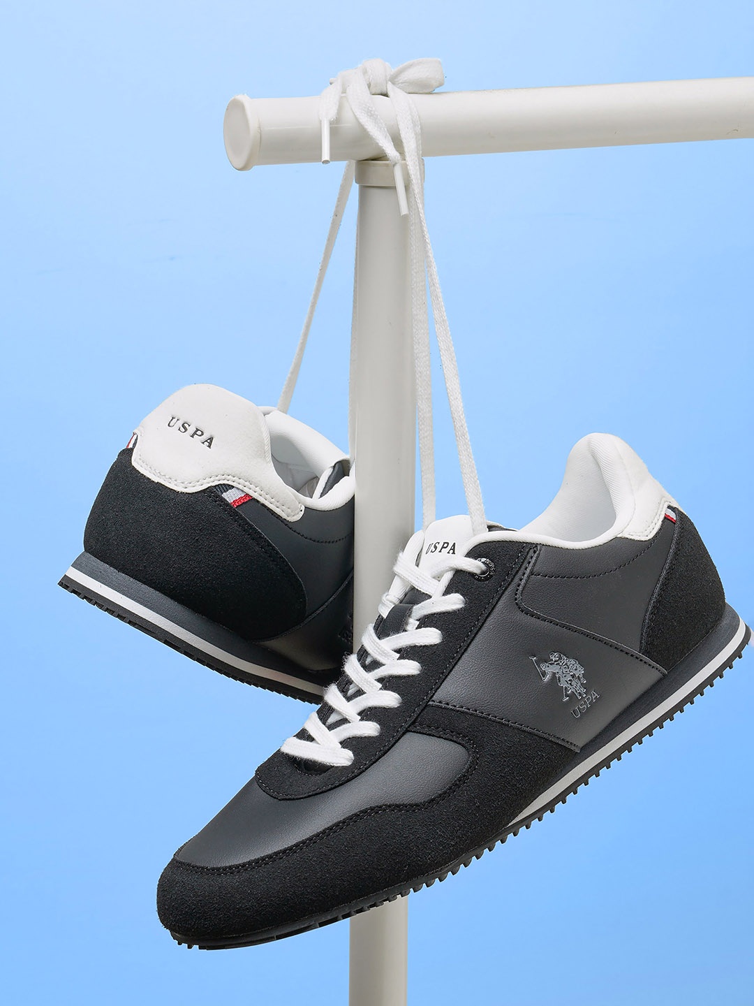 

U.S. Polo Assn. Men Sorrento Retro Sneakers, Black