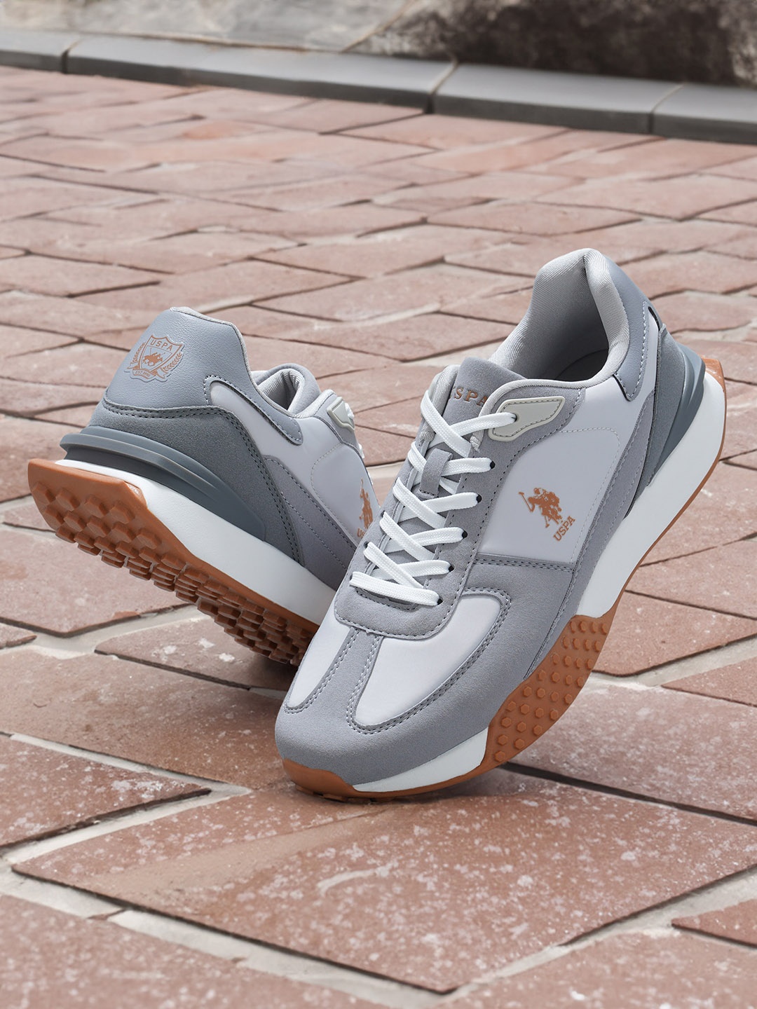 

U.S. Polo Assn. Men Coen Retro Sneakers, Grey