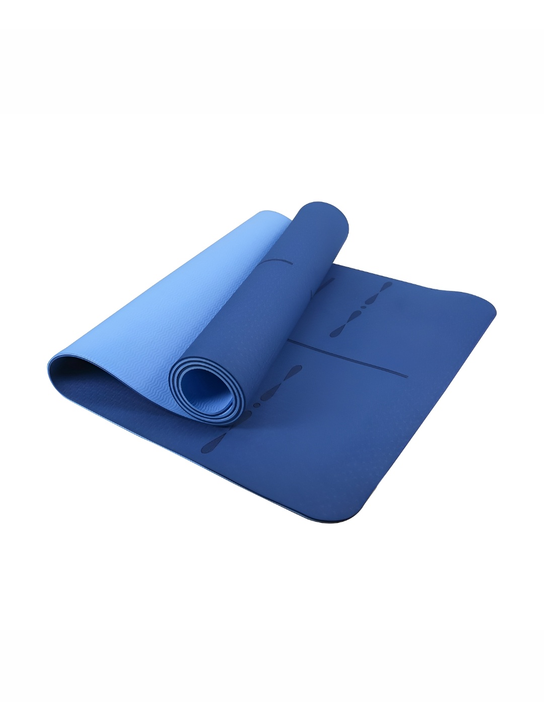 

Solara Yellow Premium Anti-Skid Large Yoga Mat, Blue