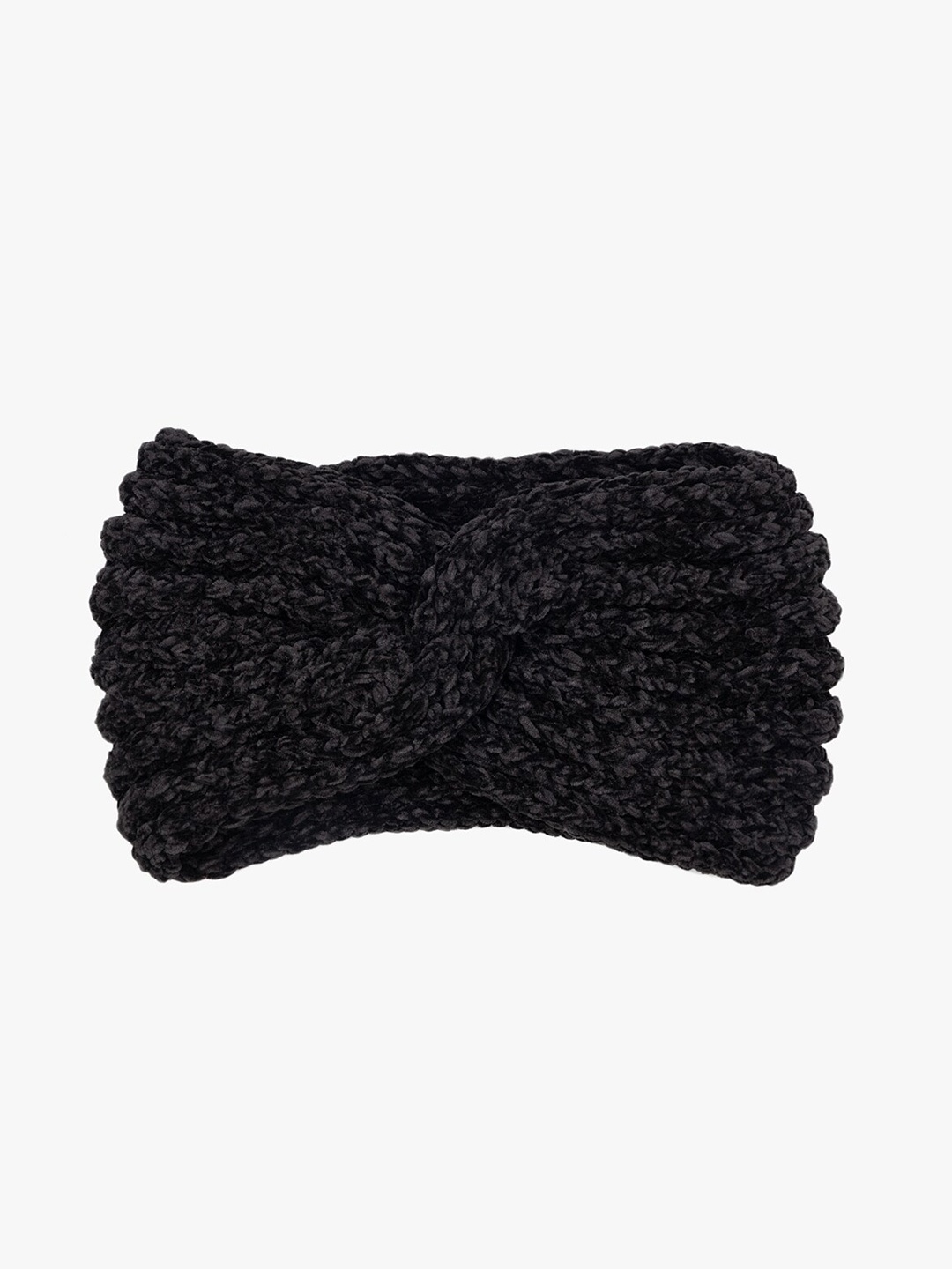 

Kazo Twisted Acrylic Headband, Black