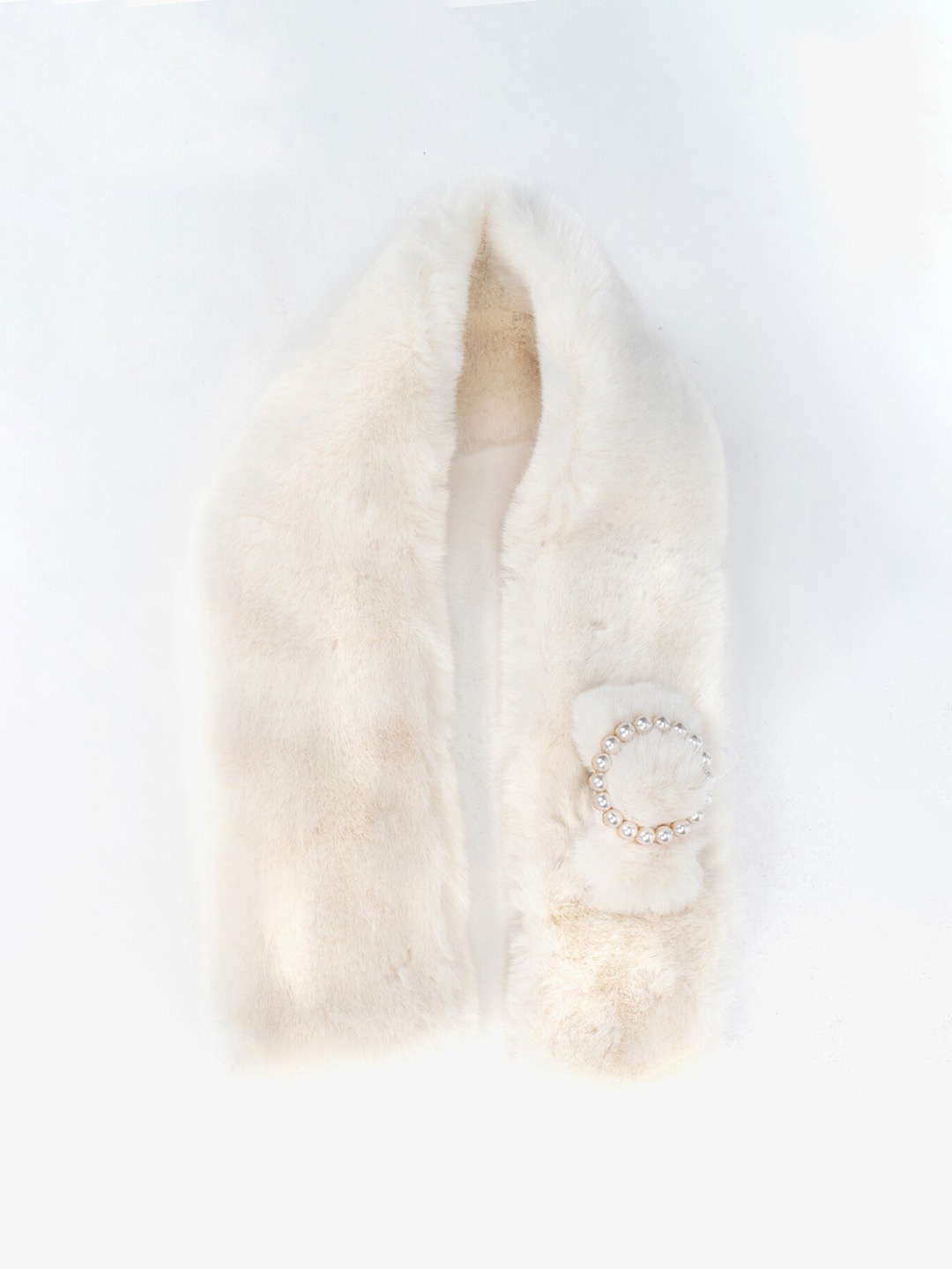 

Kazo Woollen Scarf, White