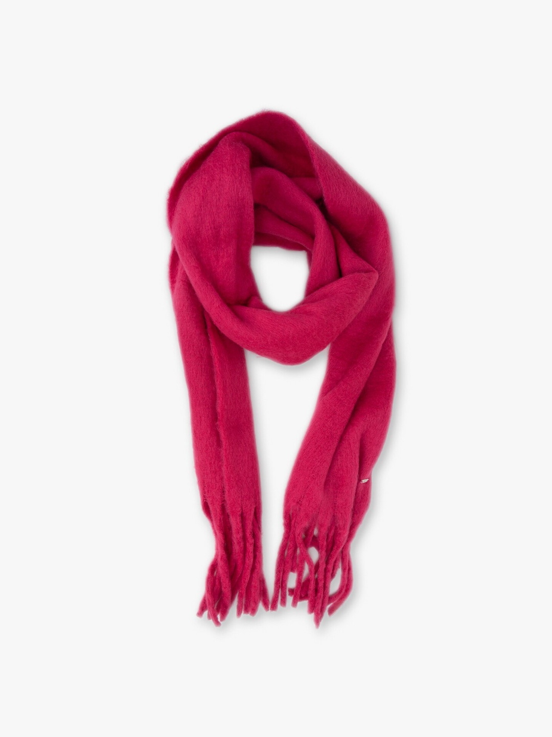 

Kazo Woollen Scarf, Fuchsia