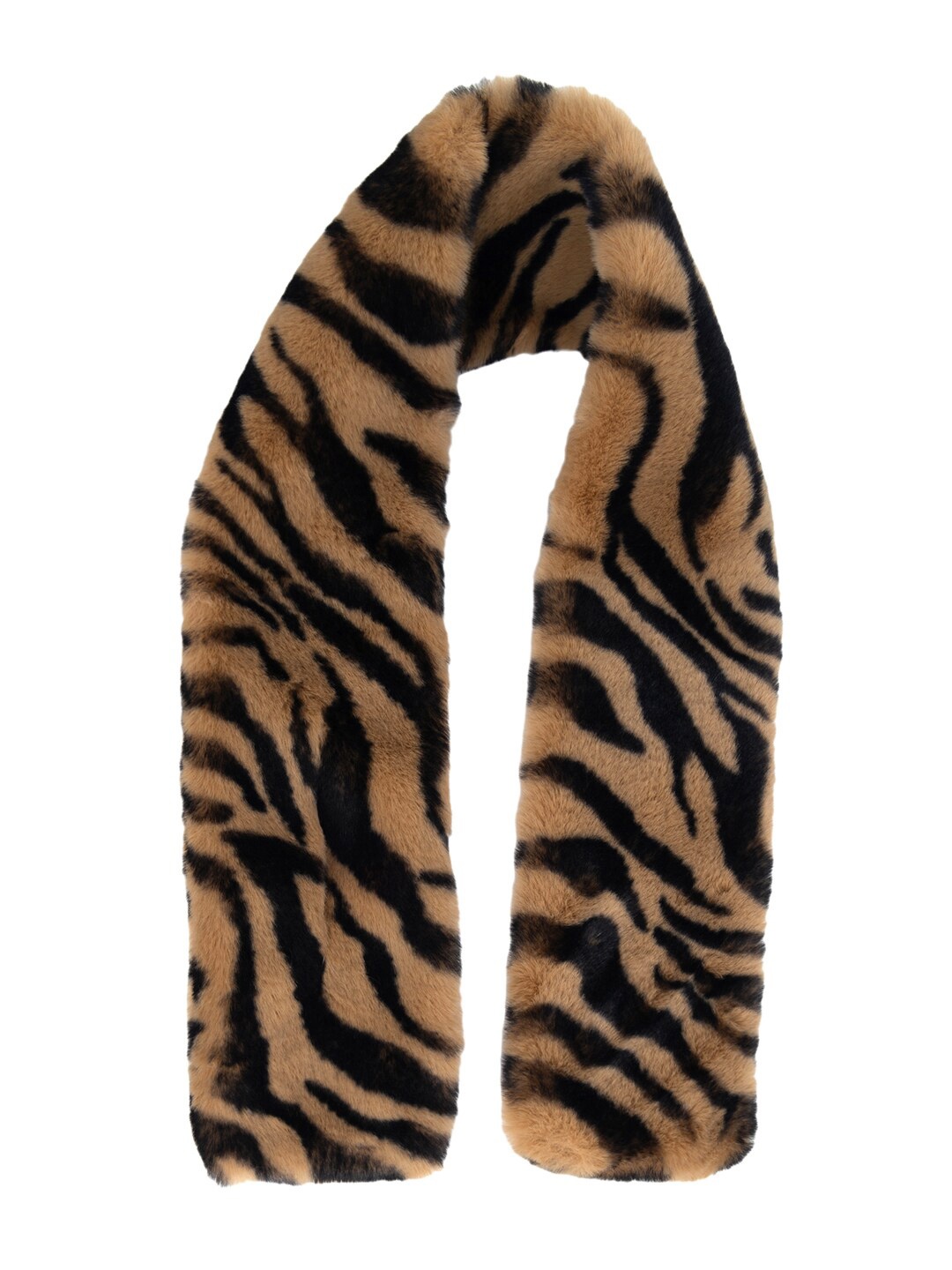 

Kazo Abstract Printed Acrylic Scarf, Brown