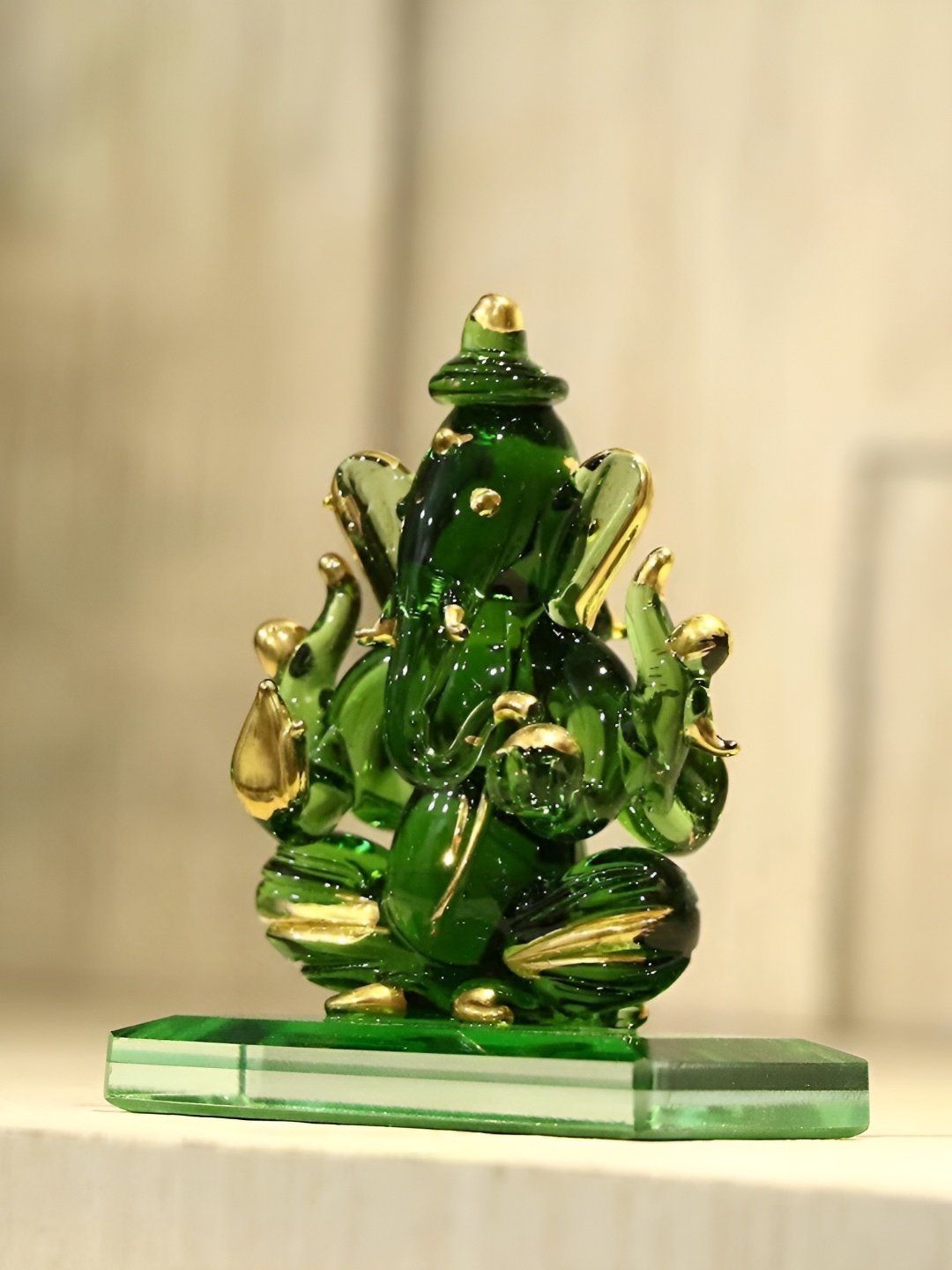 

Afast Green Religious Idol Showpiece