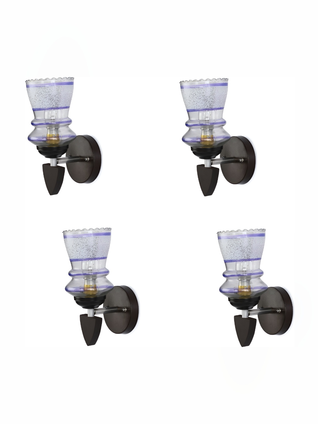 

Afast Blue 4 Pieces Glass Wall Lamp