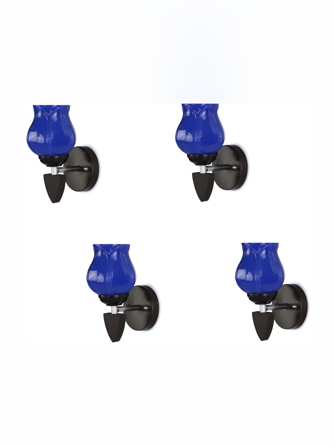 

Afast Blue 4 Pieces Glass Wall Lamp
