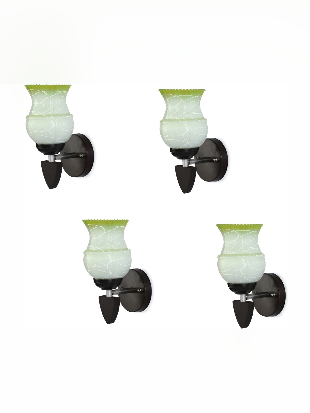 

Afast Green 4 Pieces Glass Wall Lamp