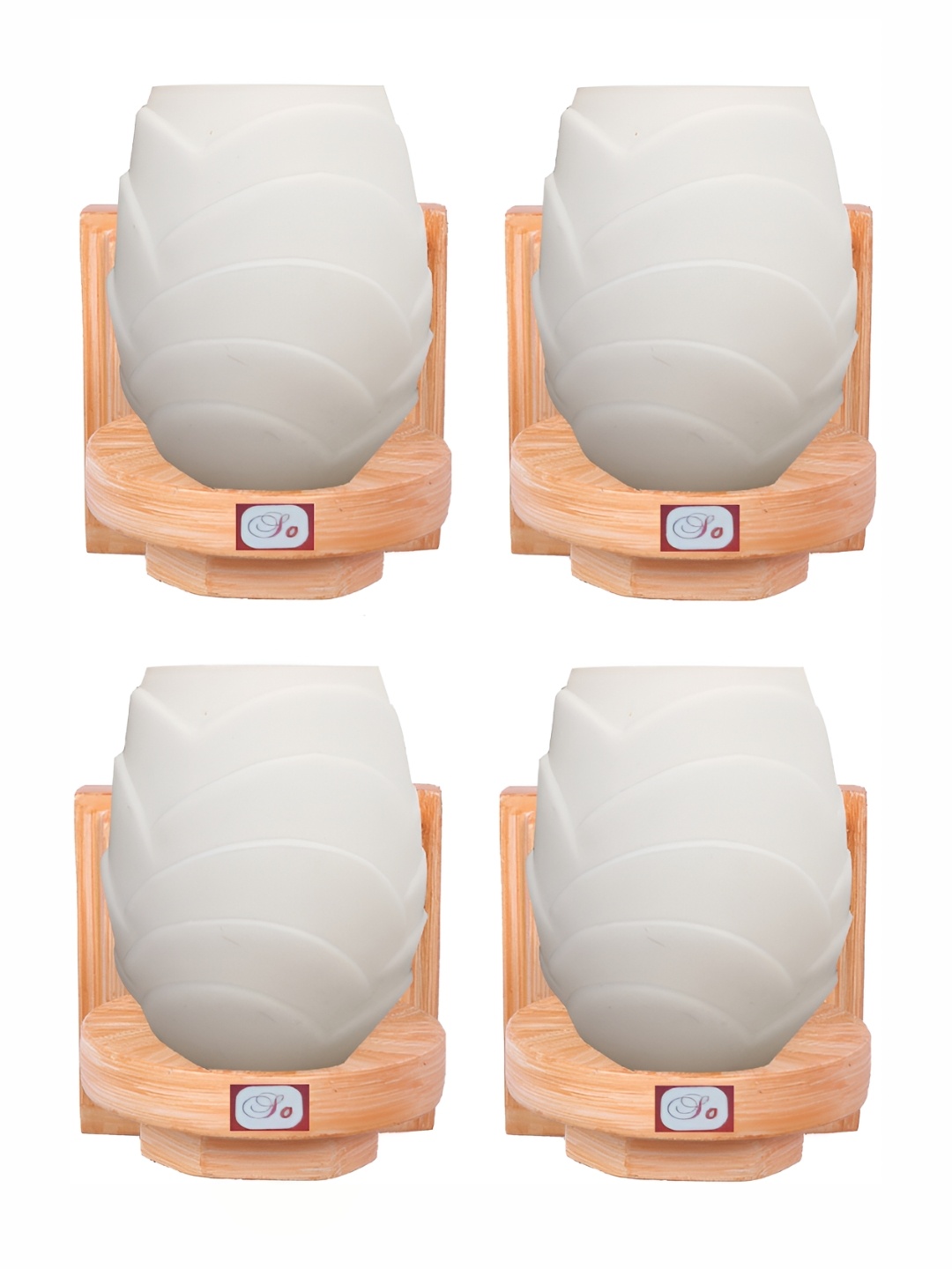 

Afast White Glass Wall Lamp
