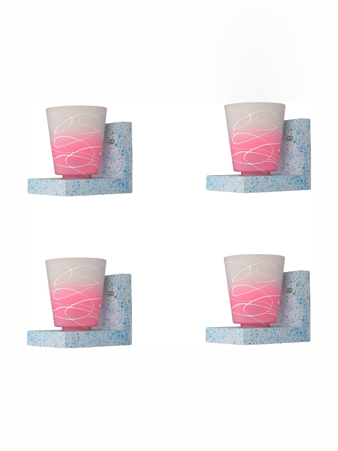 

Afast White Glass Wall Lamp