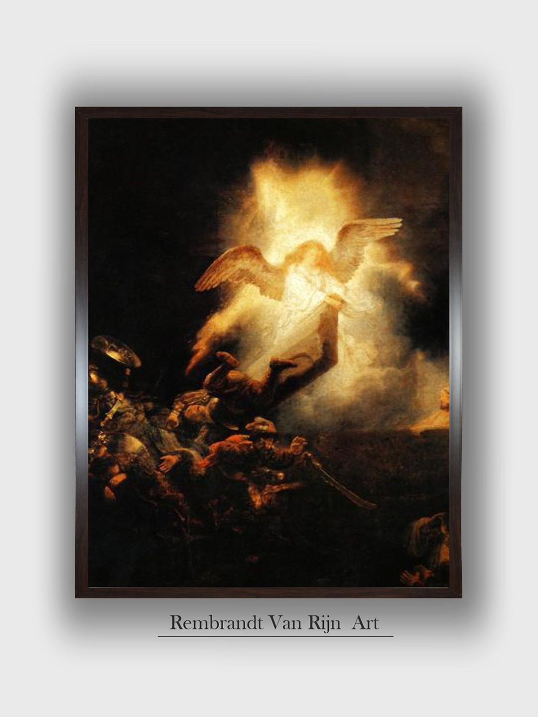 

The Art House Portrait of Resurrection by Rembrandt Van Rijn, Yellow