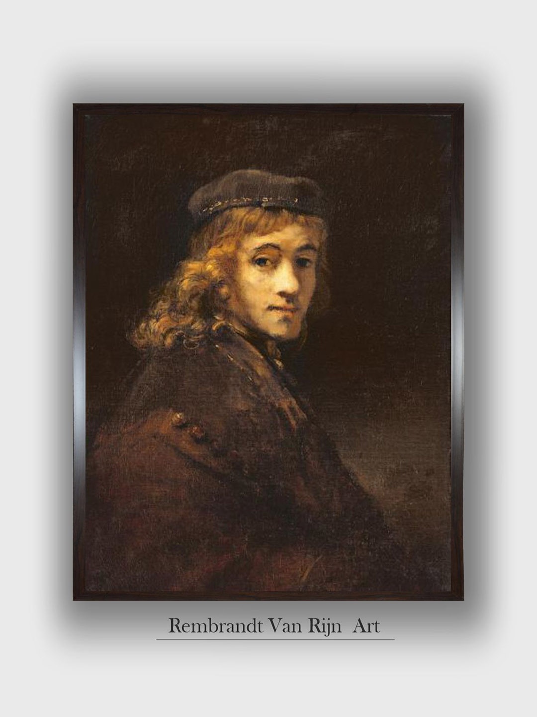 

The Art House Brown Titus The Artist's Son By Rembrandt Van Rijn Paintings Wall Art