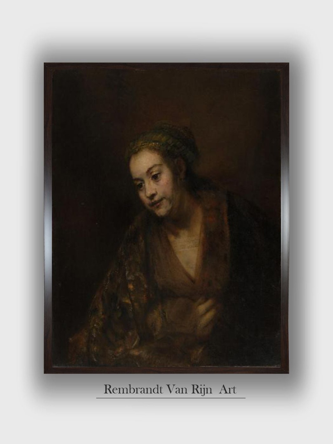 

The Art House Rembrandt Van Rijn Wall Art, Brown