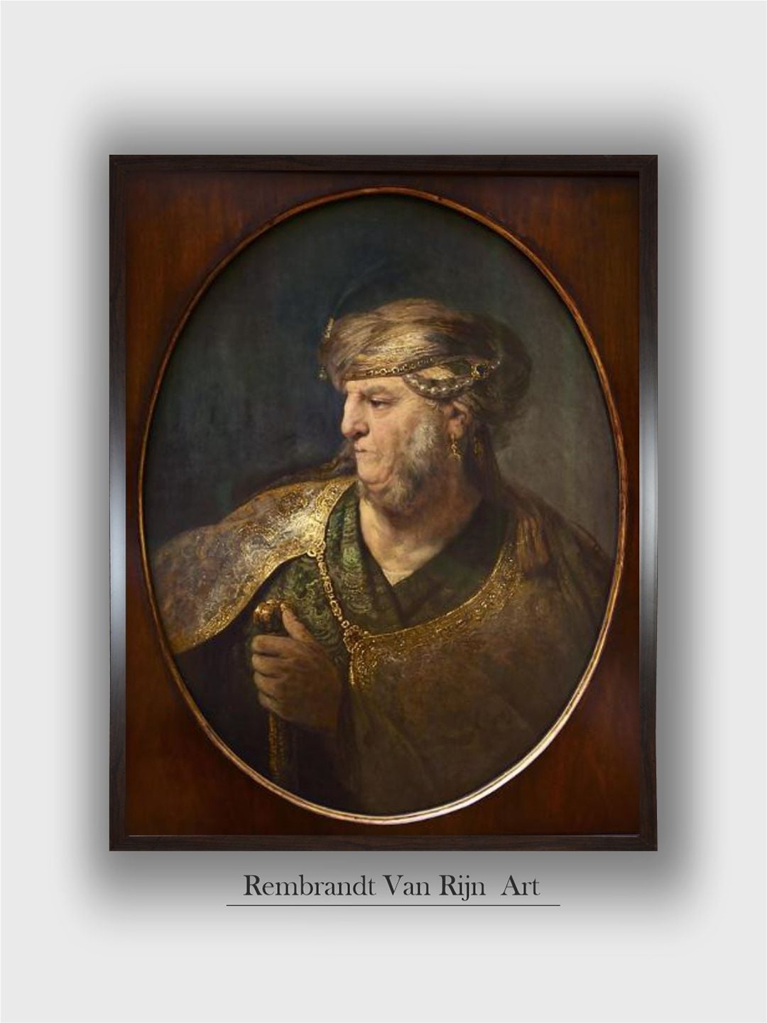 

The Art House Brown Wooden Painting Wall Art