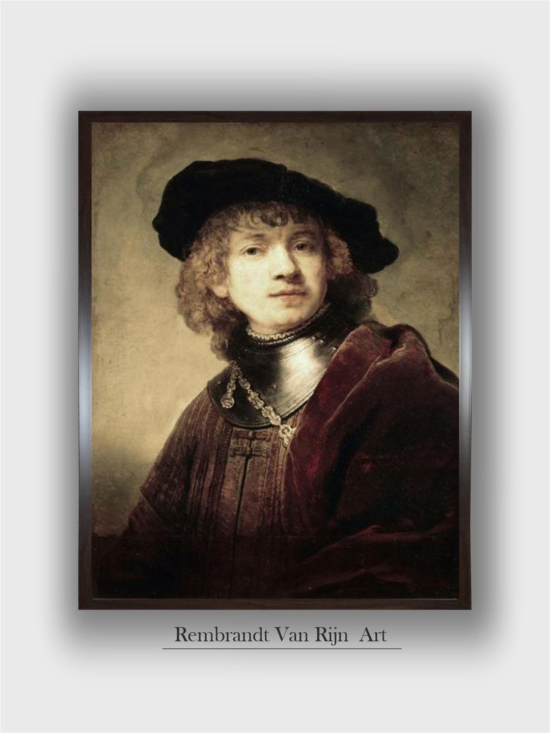 

The Art House Rembrandt Van Rijn Wall Art, Brown