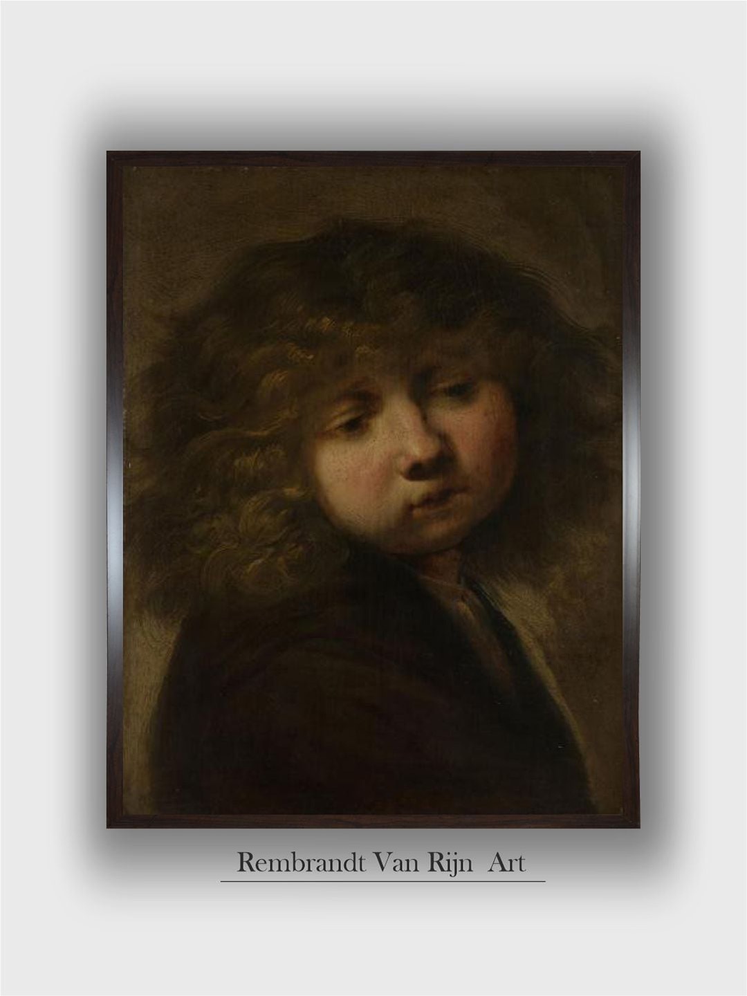 

The Art House Brown Rembrandt Van Rijn Wooden Wall Art