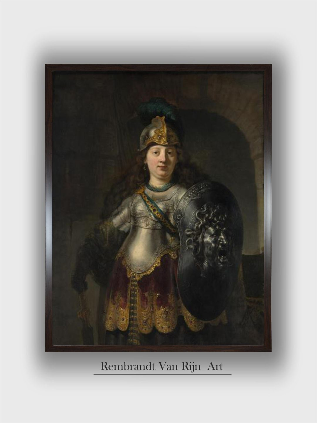 

The Art House Black Painting Wall Art, Grey