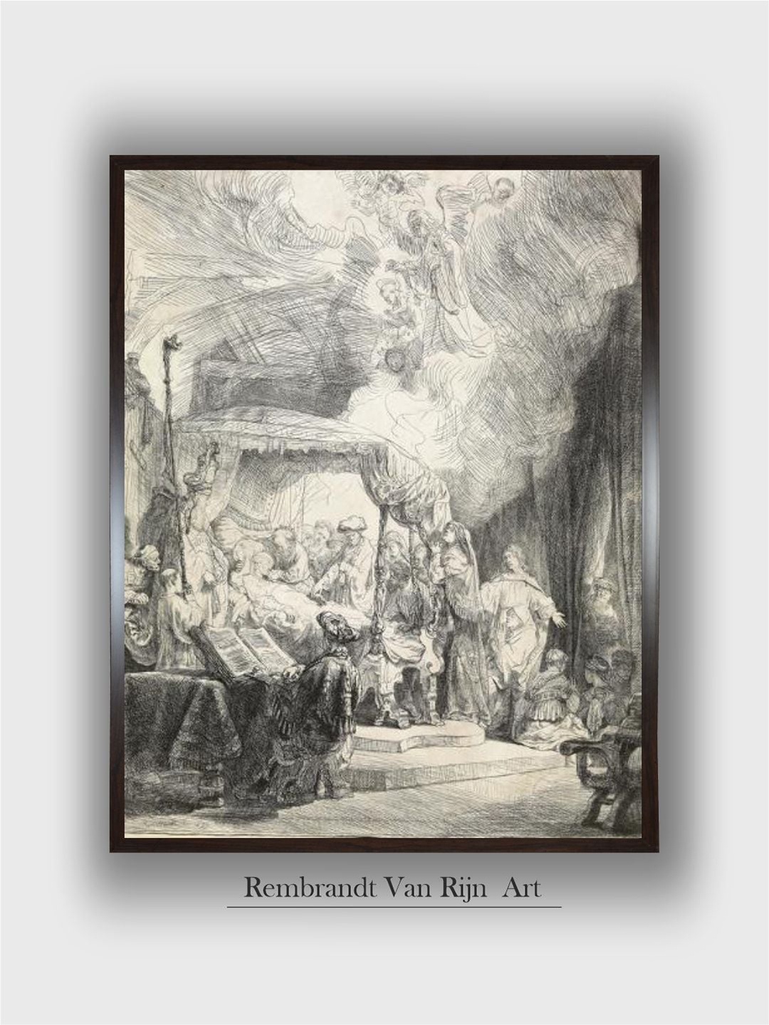 

The Art House Black & White Canvas Painting Wall Art