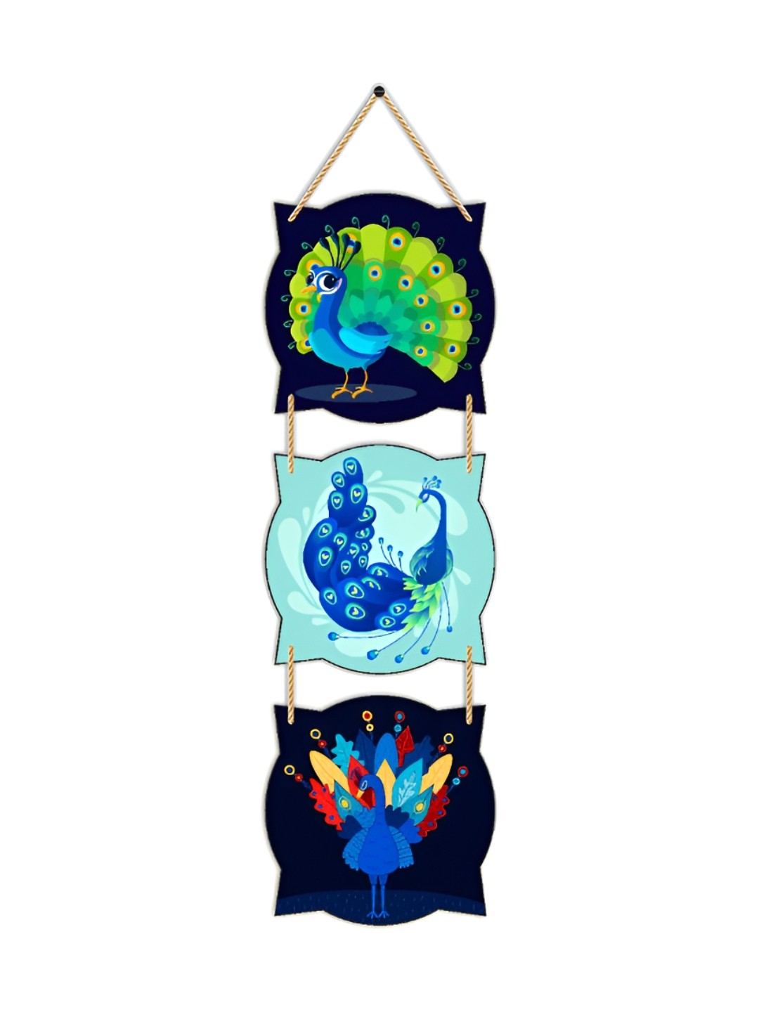 

CVANU Blue & Red Heat Resistance Wall Hanging
